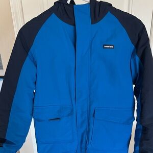 Lands End Winter Jacket youth medium 10-12 with hood